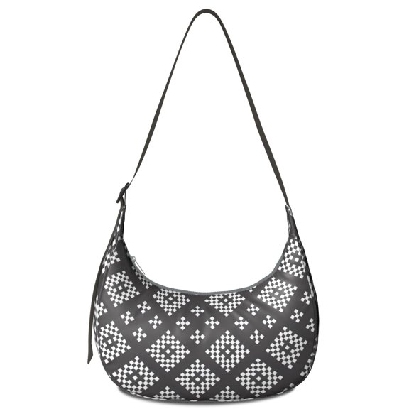 Fashion Shoulder Bag for Women – Lightweight & Durable Build, Large Capacity with Organization, Stripes, Nordic Style, Retro Style, Symmetrical Style Lightweight Bag