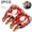 2pcs, variant on 2PCS Car Emergency Battery Booster Cable Starter Jumper Jump Start Leads Power Cord Wire Fire Line