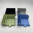 thumbnail image 6 of Space Saving Sticky Note Container Easy Open Designs PP Desktop Organizers, 6 of 9