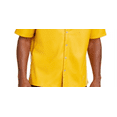 thumbnail image 3 of Alfani Men's Faux Leather Shirt Yellow Size XXX-Large, 3 of 3
