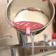 thumbnail image 3 of Durable Clean Leaf Shape Rice Wash Sieve Cleaning Gadget Kitchen Clips, 3 of 4