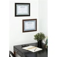 thumbnail image 6 of DesignOvation Kieva Solid Wood Document Frames, Distressed Espresso Brown 8.5x11, Pack of 6, 6 of 7