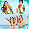 thumbnail image 3 of Collar LED hawaiano Sherr con forma de leis, 48 unidades, colores, 85 cm, 3 of 6