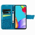 thumbnail image 3 of Allytech Compatible with Google Pixel 8 Case Embossed Diamond Butterfly Glitter Bling Case with Card Holder Stand Flip Wallet Shockproof Protective Cover for Google Pixel 8 5G Crystal Blue, 3 of 9