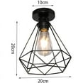 thumbnail image 5 of Farmhouse Style Ceiling Light, Energy Saving LED Bulb Compatible, Wide Application for Hallways Kitchens Dining Rooms, Semi Flush Mount Design (4PCS), 5 of 5
