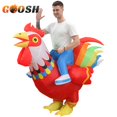 thumbnail image 2 of Cock Chook Chicken Inflatable Costumes For Halloween Christmas Party Funny Dress Anime Suit Rooster Cosplay Costumes Hen Costume, 2 of 3
