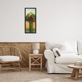 thumbnail image 3 of Stupell Industries Rustic Lodge Perched Blue Eyed Pelican Black Framed Giclee Art, 10 x 24, by Barbara Fallenbaum, 3 of 8