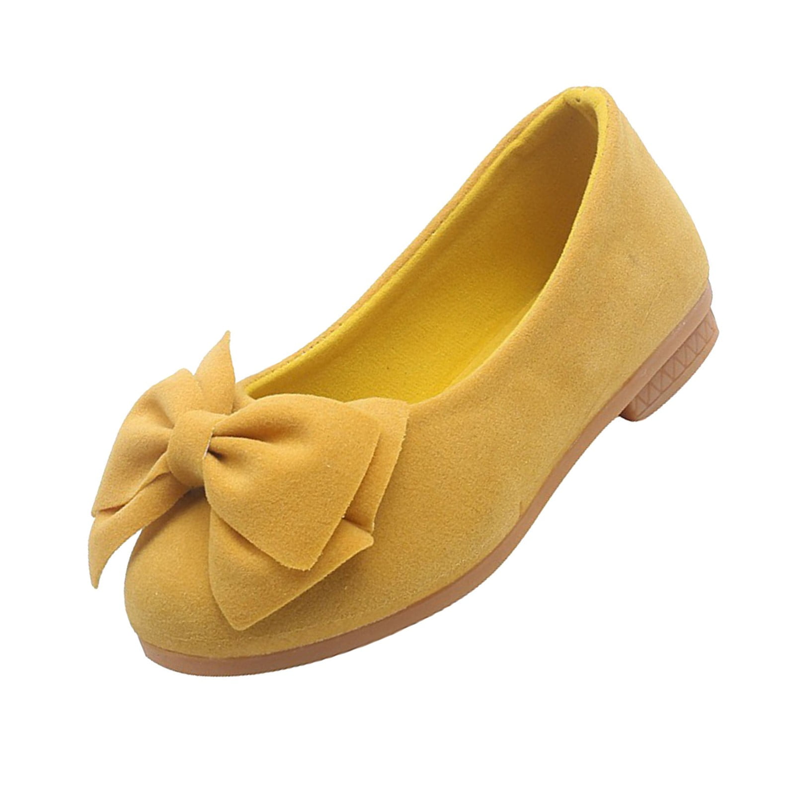 Girls mustard shoes best sale
