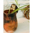 thumbnail image 2 of Midwest Design Imports Hedgehog Garden Pot Hanger, 5", Brown, 2 of 2