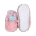 thumbnail image 4 of Unicorn Slippers/Cute Fluffy Girls Slippers/Cozy Plush Indoor Outdoor Women Slippers/Best Unicorn Gifts, Pink M/L, 4 of 5