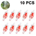 thumbnail image 1 of Plastic One Way Non return Check Valves 10pcs Aquarium Air Pump Improve Co2 Dissolution, Non Slip, Replaceable Disc Oxygen Bubbler, 1 of 5