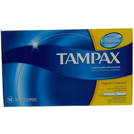 Tampax Tampons Regular 10 Each (Pack of 3)