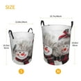 thumbnail image 5 of Gaeub Christmas Snowman With Hat Dirty Clothes Storage Basket, Toy Storage Bin for Storing Clothing, Diapers, Toys -, 5 of 8