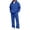 Blue, variant on Men’s Sweatsuit Set Long Sleeve Pullover Breathable Matching Sweat Outfit Baggy Sweatpants and Hoodie Matching Set Ribbed Cuffs Jogging Running