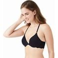thumbnail image 2 of b.tempt'd by Wacoal Women's Inspired Eyelet Front Close Racerback T-Shirt Bra, Night, 32DD, 2 of 3