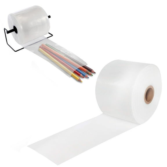 AMZ Supply Poly Tubing on Roll, Clear 2" x 2200' FDA Approved, 2 Mil.