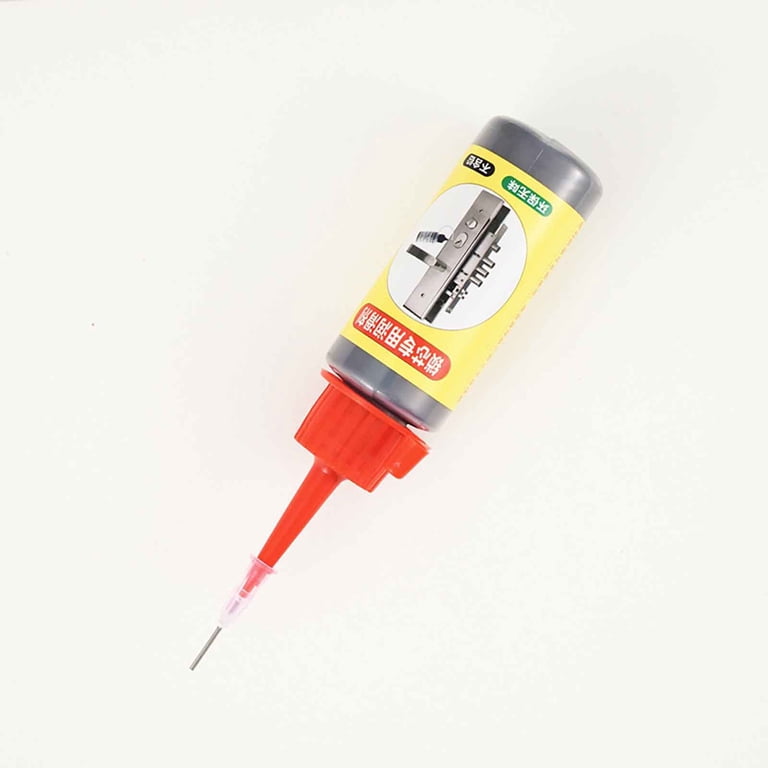 Graphite Powder Lock Lubricant for Door Lock Cylinder | Non-Oily, Odorless  Mechanical Lubrication | Prevents Key Sticking | 60ml Bottle | Smooth  Keyhole & Window Use