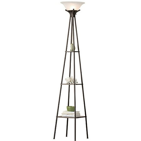 Mainstays Etagere Floor Lamp, CFL Bulb Included