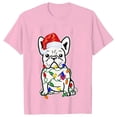 thumbnail image 5 of Camisetas divertidas de Bulldog Francés con diseño de árbol de perro, ropa femenina con gráfico de amante de los perros Y2k, ropa informal estilo Hip Hop, camisetas de manga corta, 5 of 5