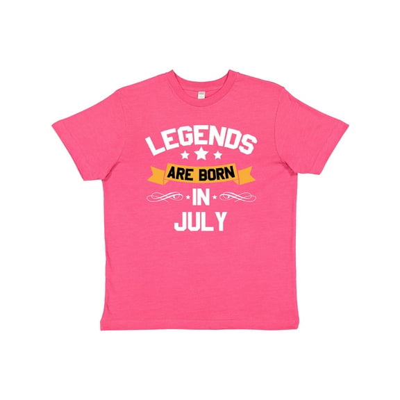 Inktastic legends are born in july Youth T-Shirt