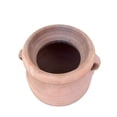 thumbnail image 2 of BIDK Home Vintage-Style Ribbed Terracotta Tapered Vase with Handles - 39.25" - Brown, 2 of 3
