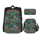 thumbnail image 1 of Fotbe red and green bow tie Set Escolar 3 en 1 para Niños - Mochila Duradera con Lonchera Aislante y Estuche para Lápices - Mochila Escolar para Niños y Niñas, 1 of 7