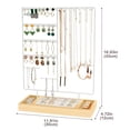 thumbnail image 4 of Soporte organizador de joyas ProCase, 6 niveles, pendientes y collar Rac, 4 of 5