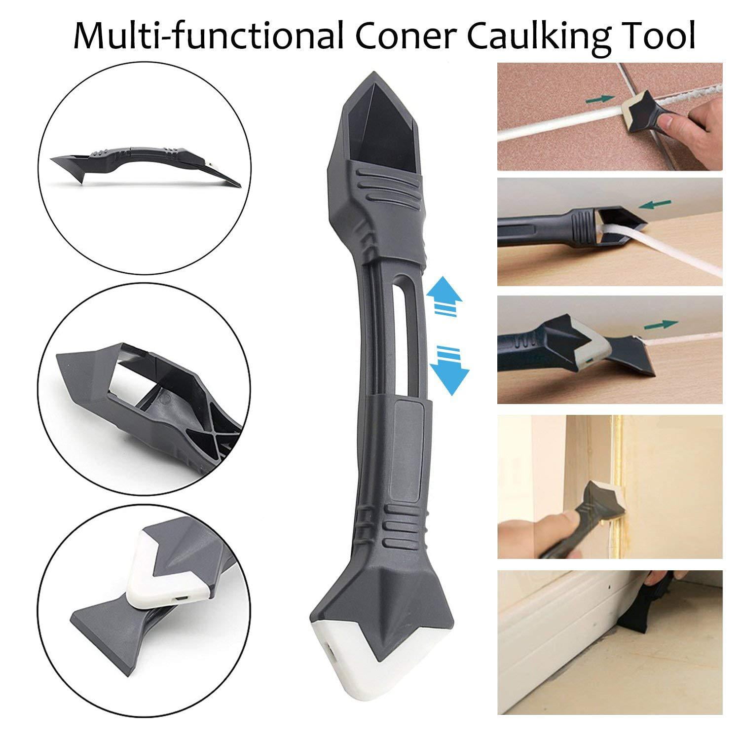 5 In 1 Silicone Remover Caulk Finisher Sealant Smooth Scraper Caulk Remover  Grout Kit for DIY door, window silicone sealing | Walmart Canada
