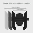 thumbnail image 6 of EQWLJWE Aluminum Alloy Mobile Phone Holder Bracket Mount for Motorcycle Mountain Bicycle Bicycle Accessories Holiday Clearance, 6 of 8