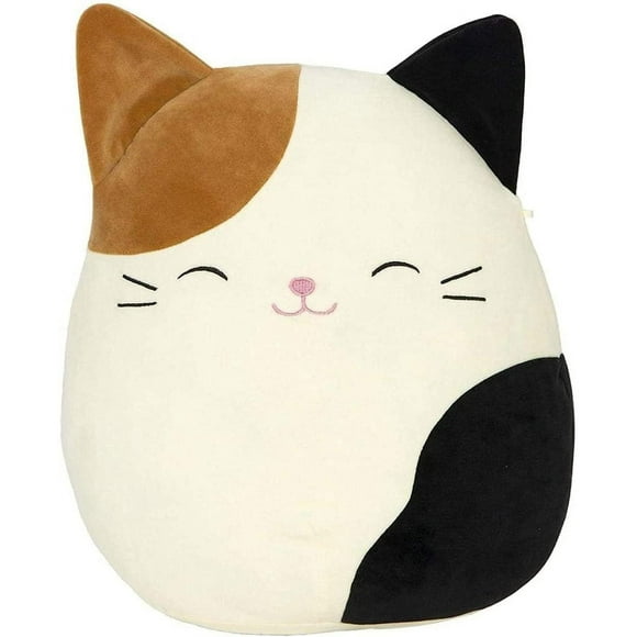 Squishmallows Super Soft Plush Toy - 7.5" Cam The Calico Cat - Cozy Cuddle Companion for Bedtime, Travel & Play - Machine Washable