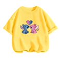 thumbnail image 3 of Camiseta 2024 para niños de 3 a 14 años, top de Lilo Stitch, mono de camión con estampado de dibujos animados kawaii, camiseta para niños, estilo casual de moda, 3 of 5