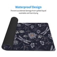 thumbnail image 3 of Sikiie Wildflowers And Dragonflies Mouse Pad, 16x29.5 Mousepad Desk Mat in Anti-Slip Rubber Mousepads Mat for Game Office Laptop Computer, 3 of 8
