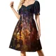 thumbnail image 1 of Vestido de manga corta Ciudad de las Luces elegantes y chic vestidos de noche de boda vestidos para eventos especiales Vestido mujer Vestidos de noche, 1 of 7