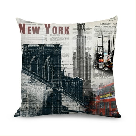 40 Packs Popeven Pillow Cover Modern Chic New York City Decorative Cool Decorative Pillows Nyc 40 Packs Popeven Pillow Cover Modern Chic New York City Decorative Cool Decorative Pillows Nyc