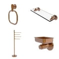 thumbnail image 2 of Tribecca Collection Towel Ring in Brushed Bronze, 2 of 2