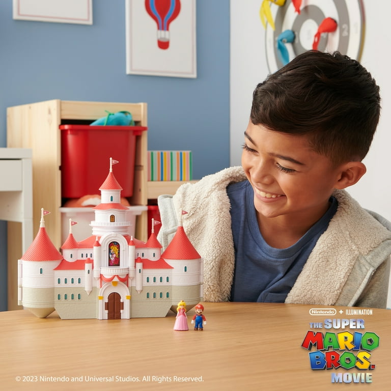 Nintendo super mario mushroom kingdom hotsell castle playset