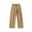 Khaki, variant on Men's Drawstring Elastic Loose Ice Silk Pants - Nylon Spandex, Jogging, Straight Leg, Casual