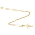 thumbnail image 1 of Cross Necklace, Metal Material Cross Pendant Chain  For Jewelry Making For Daily Wear, 1 of 8