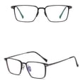 thumbnail image 3 of Men Women Anti-Blue Light Glasses Retro Titanium Super Light Glasses Frame, 3 of 4