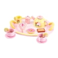 thumbnail image 2 of Juego de té infantil, juego de , pastel de juguete, postre, modelo, juguetes de princesa, tetera, tazas, bandeja para niños en edad preescolar, 2 of 9