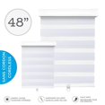 thumbnail image 2 of Hauz 4884WHTCD - Alternate Light Filtering Window Shade, Cordless, 48 '' X 84 '', White, 2 of 3