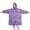 Purple Butterfly Pattern-2, variant on Purple Butterfly Pattern Wearable Oversized Blanket,Wearable Blanket Hoodie for Adults,Cozy Hooded Blankets with Super Pockets,Super Warm Fuzzy Pullover for Women & Men