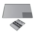 thumbnail image 1 of Luzkey Silicone Coffee Mat Non Slip 60x40 cm with Raised Edges Espresso Machine Mat Gray, 1 of 8