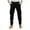 #0317-Black, variant on Men Solid-Color Casual Loose Fashionable Outdoor Button Multi-Pocket Work Pants Long Pants Mens Casual Outerwear Warm Fall Winter Clothing