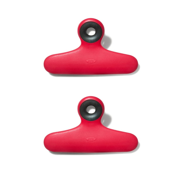 Clips para Bolsas OXO Good Grips Paquete de 2 con Agarre Antideslizante