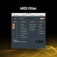 thumbnail image 3 of CME U6MIDI Pro - MIDI Interface with Router, Mapper, and Filter - Plug-and-play USB MIDI for computers - Standalone 3-in-3-out MI, 3 of 9