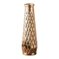 thumbnail image 1 of Moderno y sencillo hogar, sala de estar, entrada, jarrón de cristal dorado, luz de lujo, arreglo floral de escritorio, contenedor, adorno, persiguiendo el sueño, altura 22 cm, diámetro 4 cm, 1 of 14