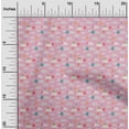 thumbnail image 1 of oneOone Silk Tabby Fabric Insect|Balloon & Clouds Nature Print Fabric by The Yard 42 Inch Wide, 1 of 1