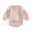 Pink, variant on Baby Girl Boy Fall Sweatshirt Jumpsuit 6M 12M 18M 24M Fuzzy Bunny Embroidery Round Neck Long Sleeve Easter Rompers Toddler Clothing