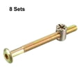 thumbnail image 2 of Unique Bargains M6x70mm Furniture Bolt Nut Set Screw 58mm Thread Long w Barrel Nuts 8 Sets, 2 of 4